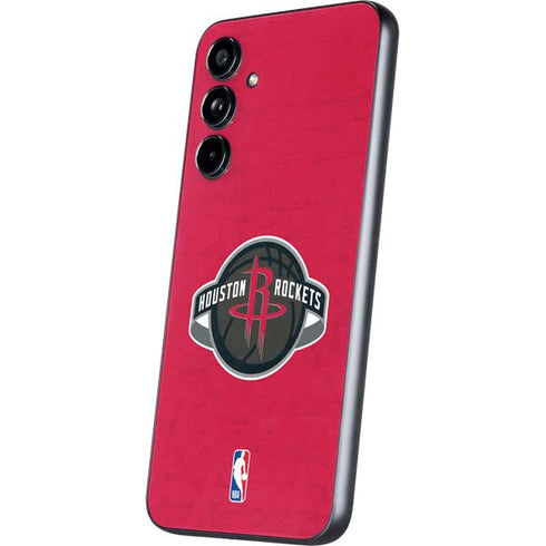NBA Houston Rockets Distressed Galaxy A54 5G Skin